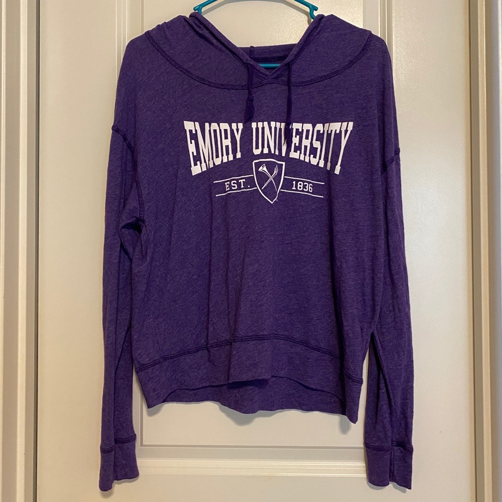 Emory University Purple Shirt/Hoodie